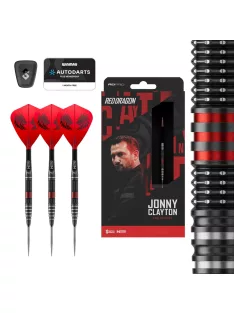   Darts szett steel Red Dragon Jonny Clayton RD-PRO Switch Point, 24g 90%