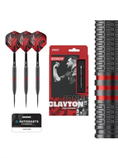   Darts szett steel Red Dragon Jonny Clayton Core Brass réztestű, 21g