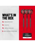 Darts szett steel Red Dragon Jonny Clayton Core Brass réztestű, 21g