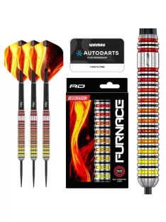 dart szett Red Dragon Furnace steel 90%, 22 gr