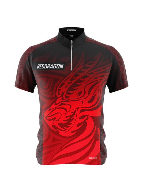 darts ing / mez Red Dragon 50 Year Limited Edition Shirt, Jonny Clayton,  S-XXXL méretben