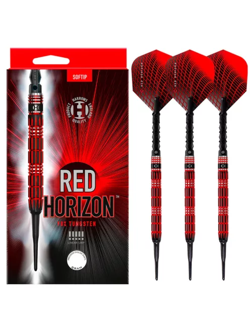 DART SET SOFT HARROWS RED HORIZON 18G, 90% WOLFRAM