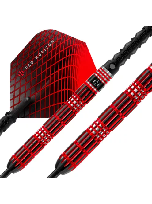 DART SET STEEL HARROWS RED HORIZON 24G, 90% WOLFRAM