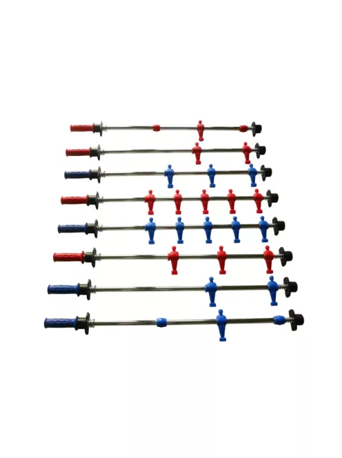 FAS rod set for red/blue indoor staples