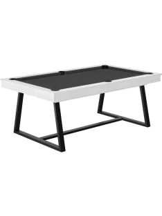 Rene Pierre Billiard Brio blanc luxury pool table