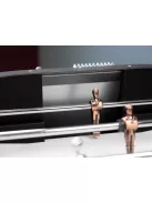 Baby-foot Onyx noir mat indoor luxury foosball table