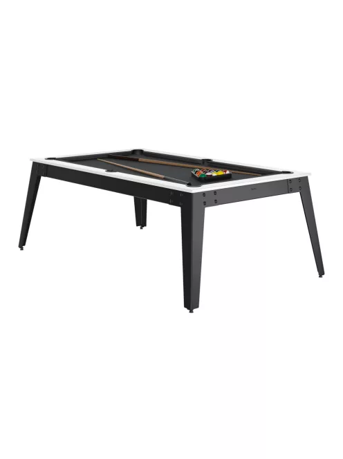 Rene Pierre Billard Steel blanc / gris luxury billiard table