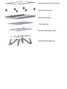 pool verseny biliárd asztal Rasson Wolf 9' fekete