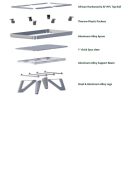 pool verseny biliárd asztal Rasson Wolf 9' szürke