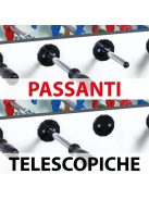 NIR STADIUM csocsóasztal, érmevizsgálóval (átmenő vagy teleszkópos rudazattal)