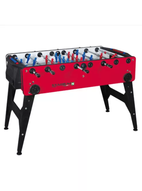 Csocsó asztal összecsukható Norditalia Stelvio Rosso teleszkópos és nem teleszkópos rudazattal 