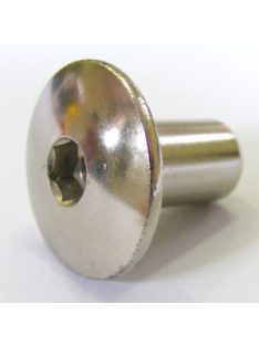 Screw foosball spacer external nut