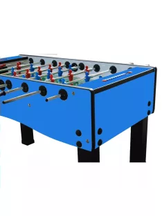   FoosballSARDI HERMES BLUE, WITH NON-TURNING CAP, NORMAL FRAME, SIZE 5'