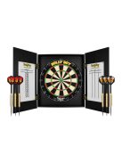 komplett dart csomag Shot Michael Smith darts tábla és kabinet 2 szett nyíllal