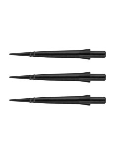 Darts hegy STEEL Harrows Apex smooth fekete 26mm