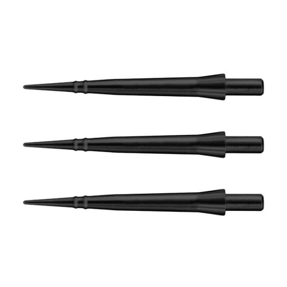 Darts tip STEEL Harrows Apex smooth black 26mm