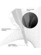 Darts toll és szár egyben Harrows Solo átlátszó, No6 toll és rövid szár