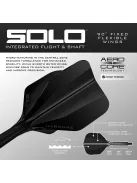 Darts toll és szár egyben Harrows Solo fekete, No6 toll és hosszú szár