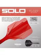 Darts toll és szár egyben Harrows Solo piros, No6 toll és hosszú szár