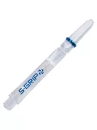 DART SHAFT HARROWS TWIST CLEAR (TRANSLUCENT), SHORT