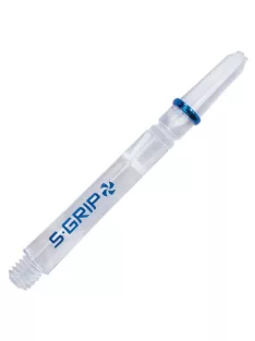 DART SHAFT HARROWS TWIST CLEAR (TRANSLUCENT), SHORT