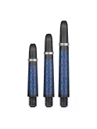 Dart szár rövid Shot Koi Carbon Helioknot, kék 35mm