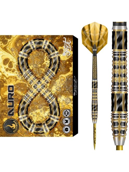 Darts szett steel Shot Alchemy Auro - 25g, 95%