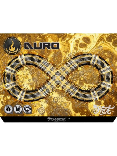 Darts szett steel Shot Alchemy Auro - 25g, 95%