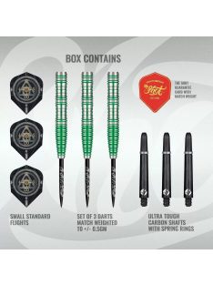 Darts szett steel Shot Alchemy Mythril - 25g, 90%
