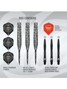 Darts szett steel Shot Alchemy Runstel - 26g, 90% 