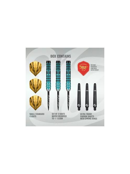 Darts szett steel Shot Alchemy Volta - 25g, 90%