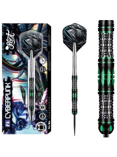 Darts szett Shot steel, AI Cyberpunk 24g, 90% wolfram