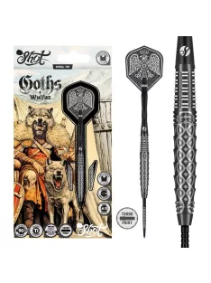 darts szett steel Shot TP Goths Wulfaz, 23gr, 90% 