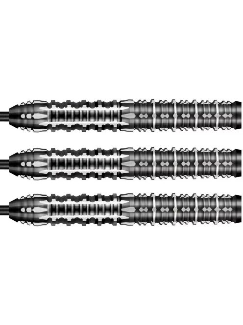 Darts szett steel, Shot Gnarly Shredda 23g, 90%