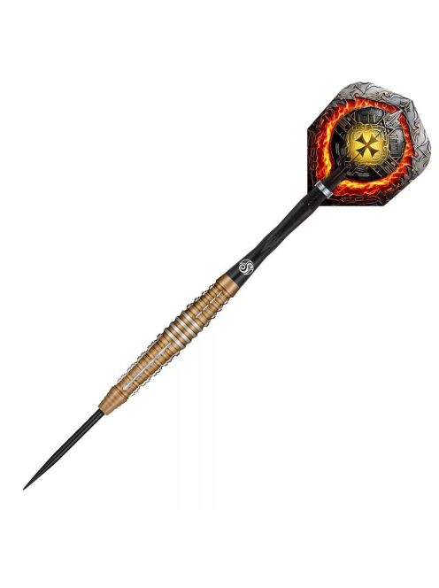SHOT Future Knights Hachette darts szett, steel, 23g, 90%  gravírozott
