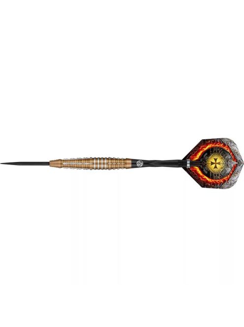 SHOT Future Knights Hachette darts szett, steel, 23g, 90%  gravírozott