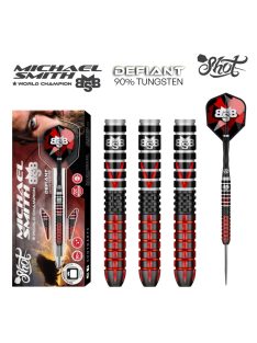   DARTS SZETT STEEL SHOT MICHAEL SMITH DEFIANT 22G, 90% WOLFRAM