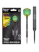 Darts szett steel Shot Rowby John Rodriguez Baha 25g, 90%