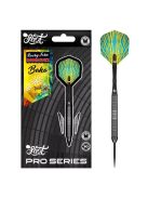 Darts szett steel Shot Rowby John Rodriguez Baha 25g, 90%