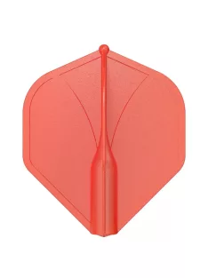 Darts toll Shot Airfoil piros No2