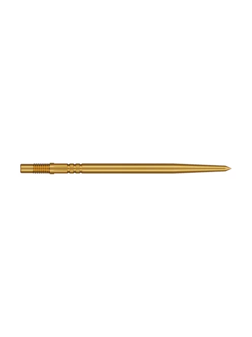 darts fémhegy Shot Turbo Point arany, 40mm