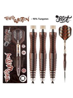   DARTS SZETT STEEL SHOT TRIBAL WEAPON SERIES 1 25G, 90% WOLFRAM