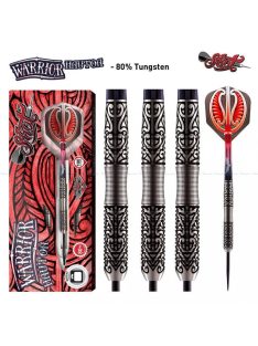 Set of darts Shot steel, Warrior Hautoa, 24g, 80% tungsten