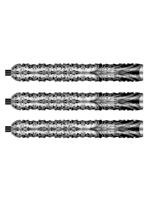 darts szett Shot steel, Warrior Taiaha 24g, 90%