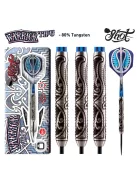 DARTS SET SHOT STEEL, WARRIOR TIPU, 21G, 80% WOLFRAM
