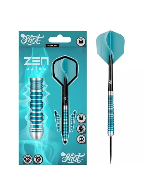 Darts szett steel Shot Zen Jutsu 2.0 24g, 80%