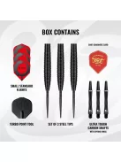darts szett steel Shot TP Zen Missile, 22gr, 90% 