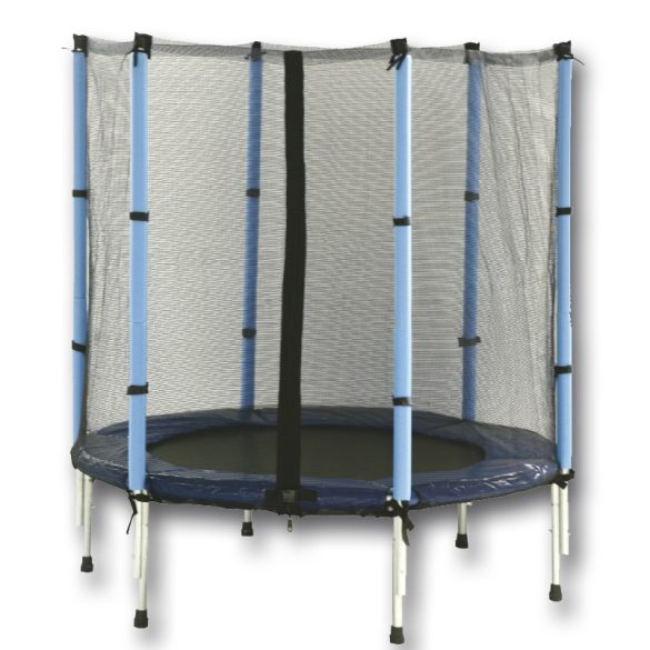 trampoline with safety net Spartan Fun 140cm