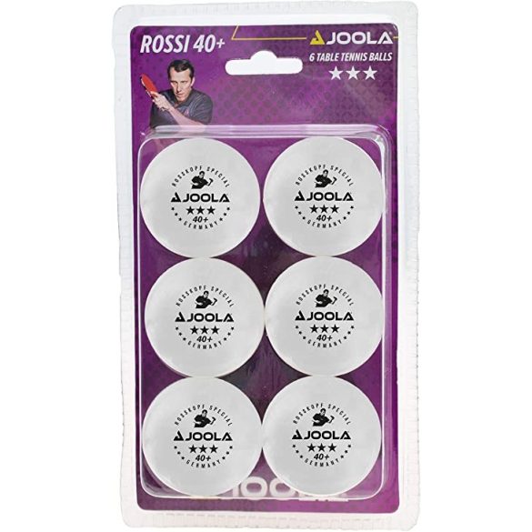 Ping Pong Ball Joola Rossi *** white 6 pieces