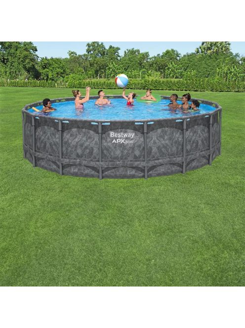 Bestway fémvázas medence szett 5,49m x 1,32m